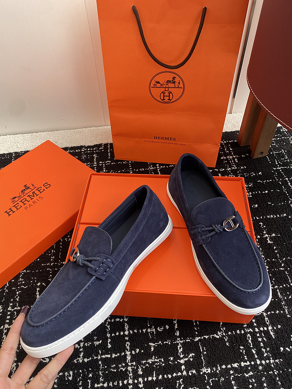 Hermes Moccasin Loafers