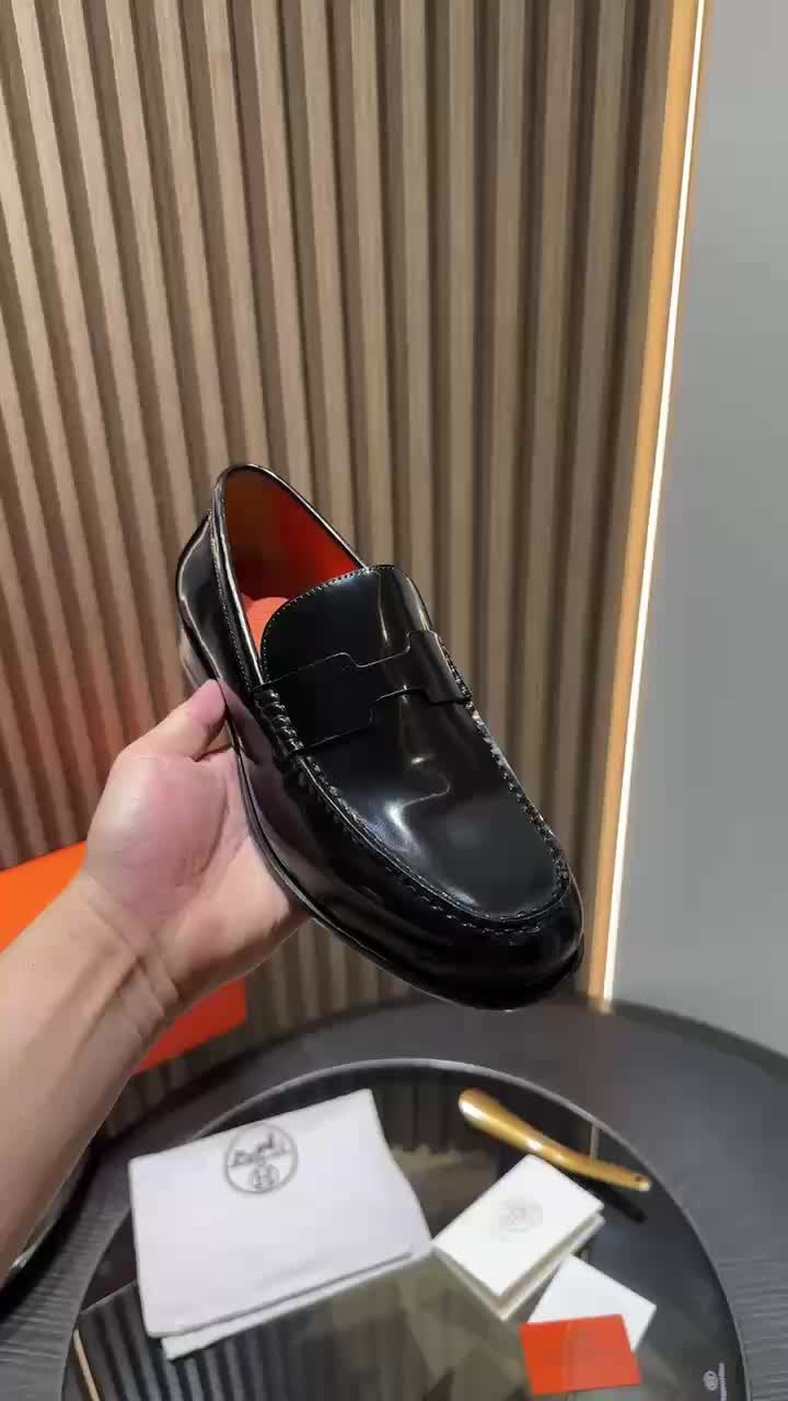 Hermes Moccasin Loafers