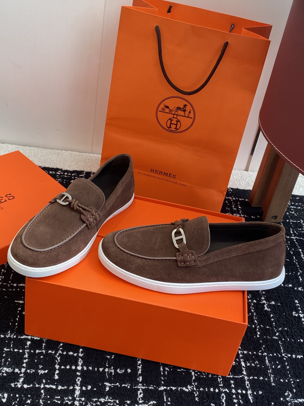 Hermes Moccasin Loafers