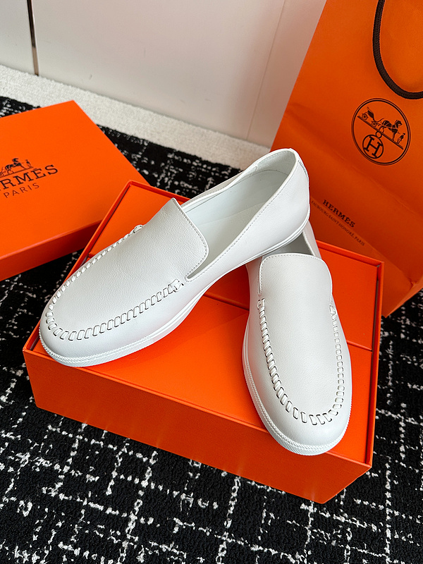 Hermes Moccasin Loafers
