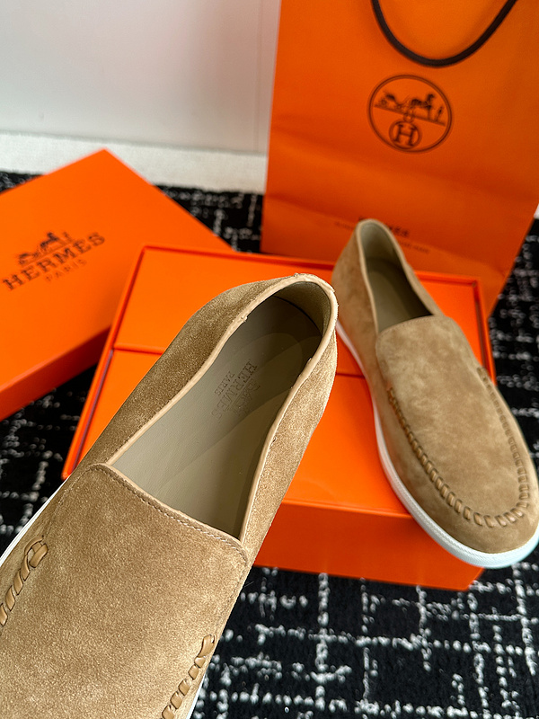 Hermes Moccasin Loafers