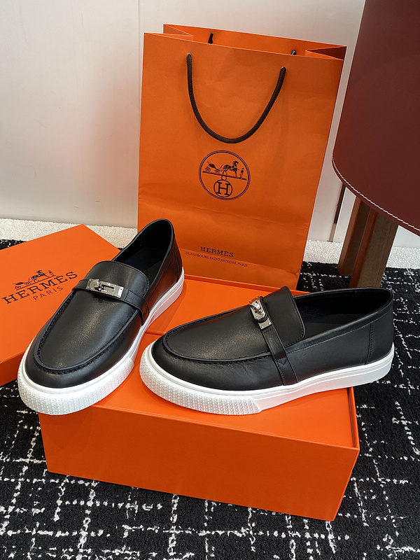 Hermes Moccasin Loafers