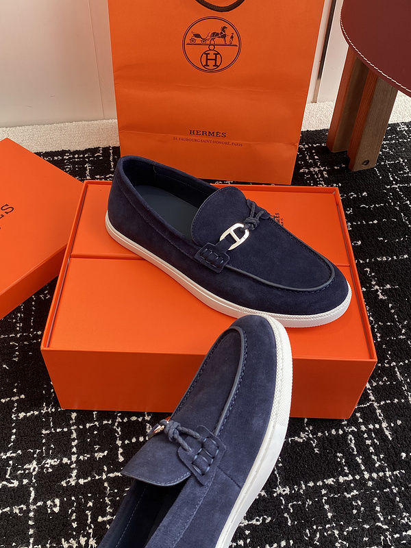 Hermes Moccasin Loafers