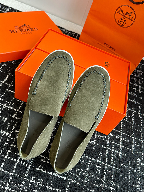 Hermes Moccasin Loafers