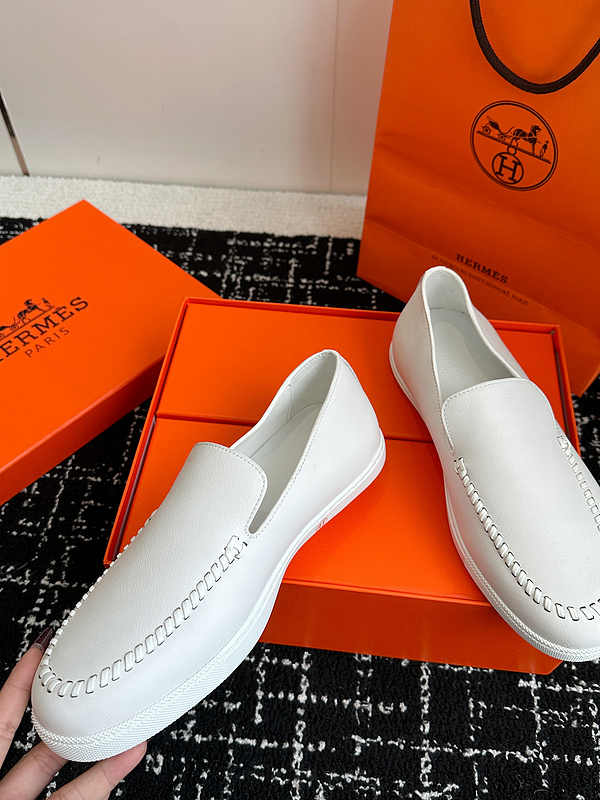Hermes Moccasin Loafers