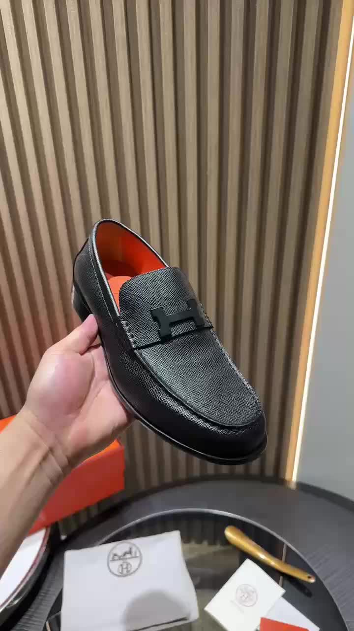 Hermes Moccasin Loafers