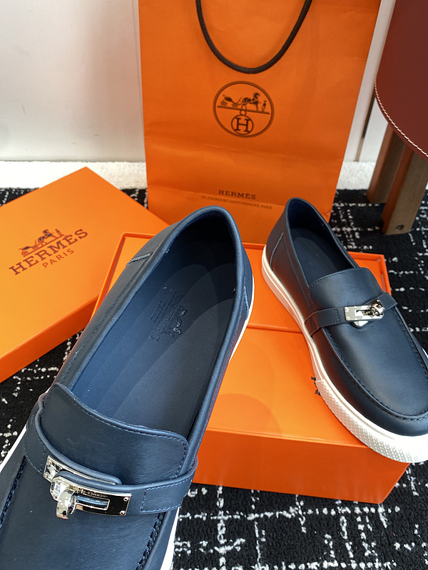 Hermes Moccasin Loafers