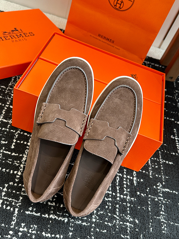 Hermes Moccasin Loafers
