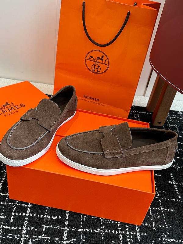 Hermes Moccasin Loafers