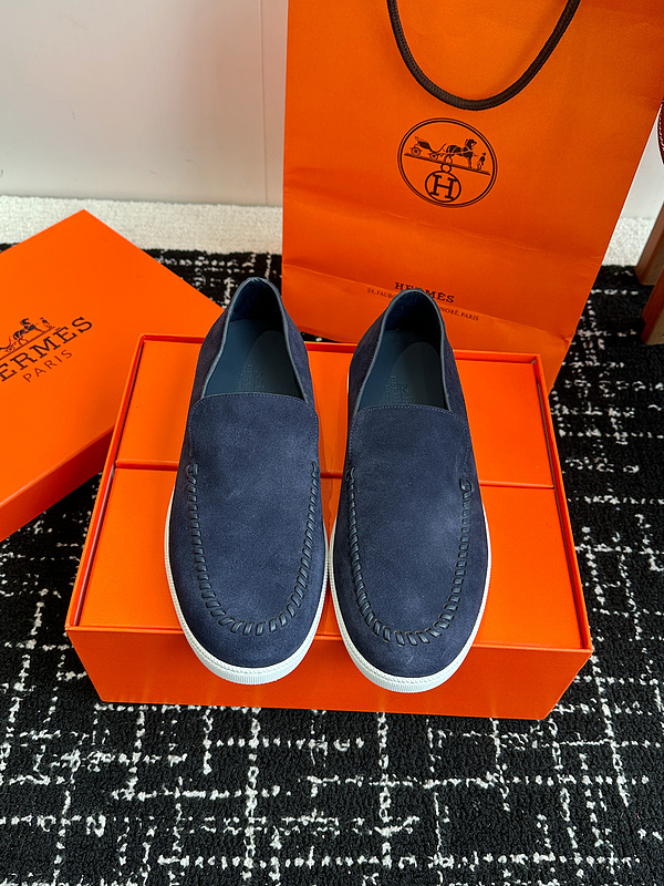 Hermes Moccasin Loafers