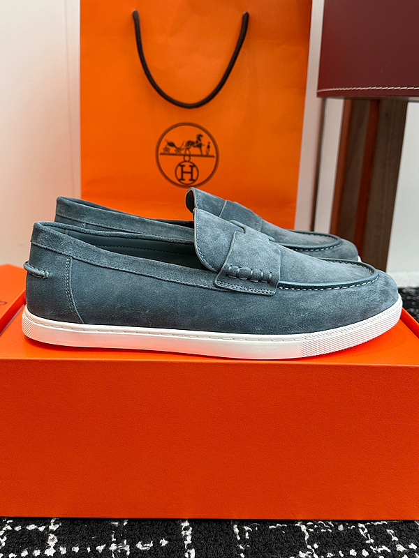Hermes Moccasin Loafers