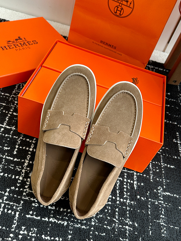 Hermes Moccasin Loafers