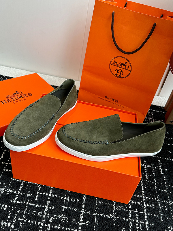 Hermes Moccasin Loafers