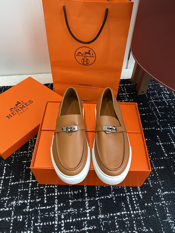 Hermes Moccasin Loafers