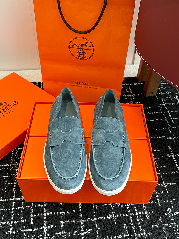Hermes Moccasin Loafers