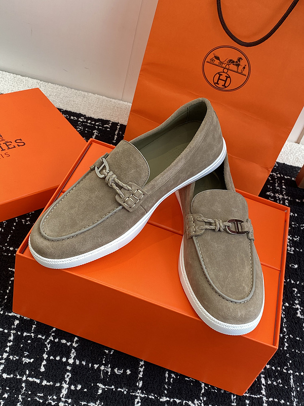 Hermes Moccasin Loafers