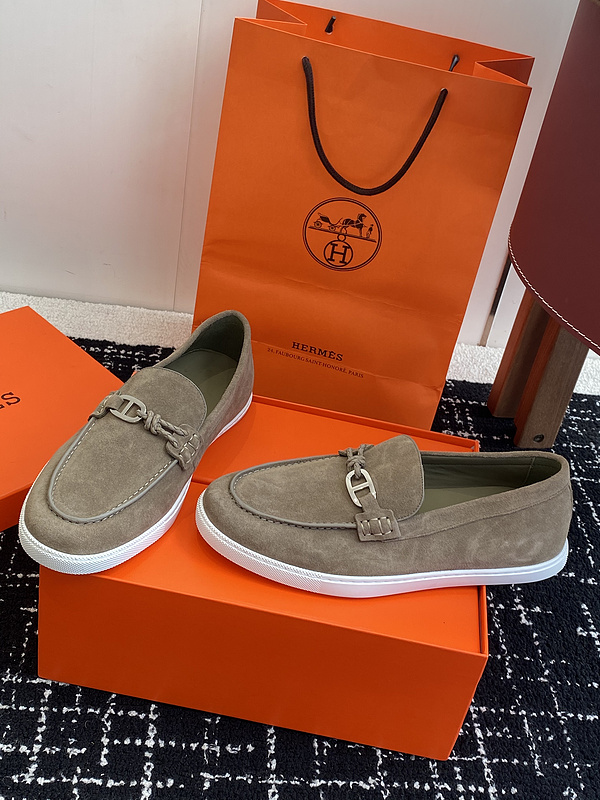Hermes Moccasin Loafers