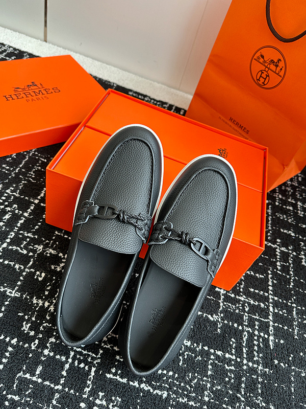 Hermes Moccasin Loafers