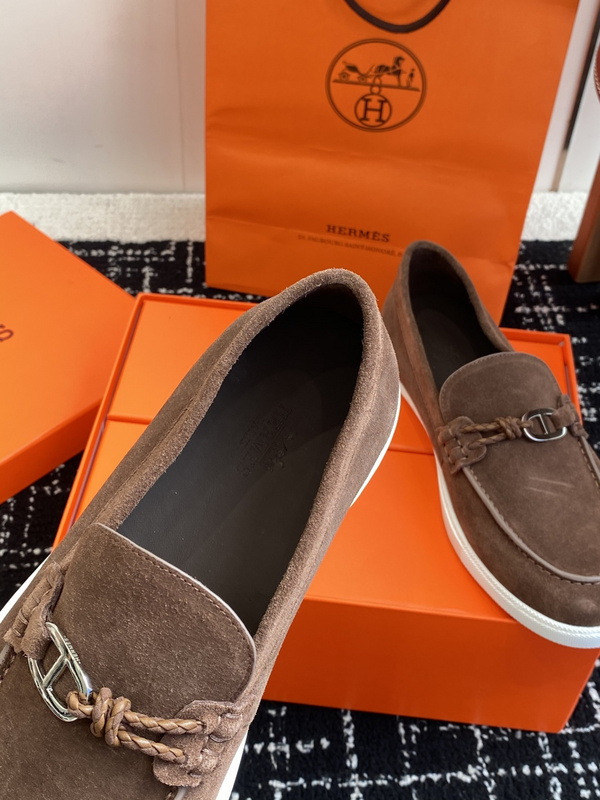 Hermes Moccasin Loafers