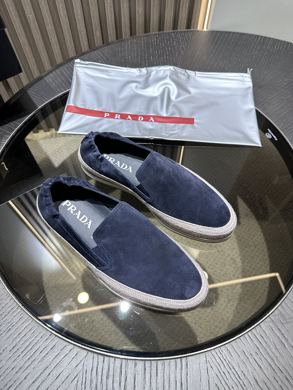 Prada Suade Loafers