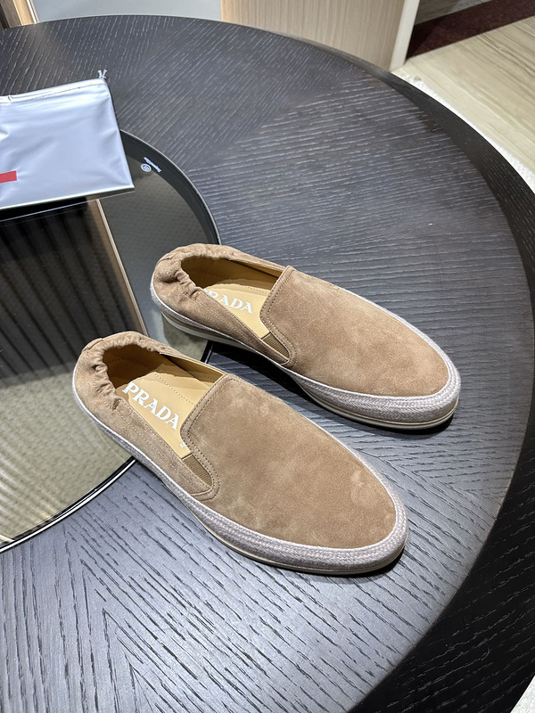 Prada Suade Loafers
