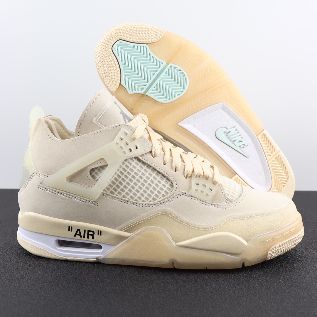 Off-White x Air Jordan 4 SP  CV9388-100