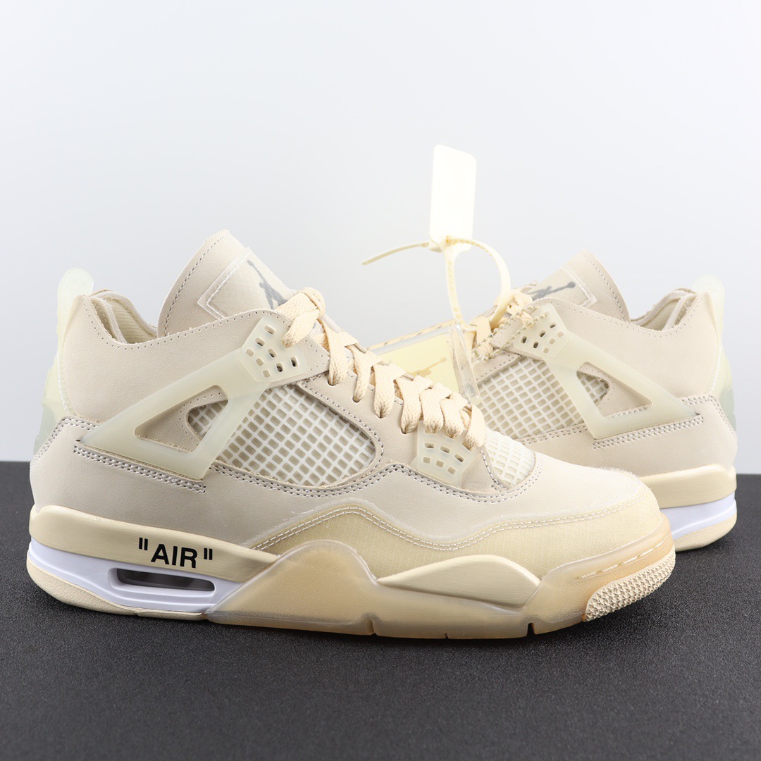 Off-White x Air Jordan 4 SP  CV9388-100