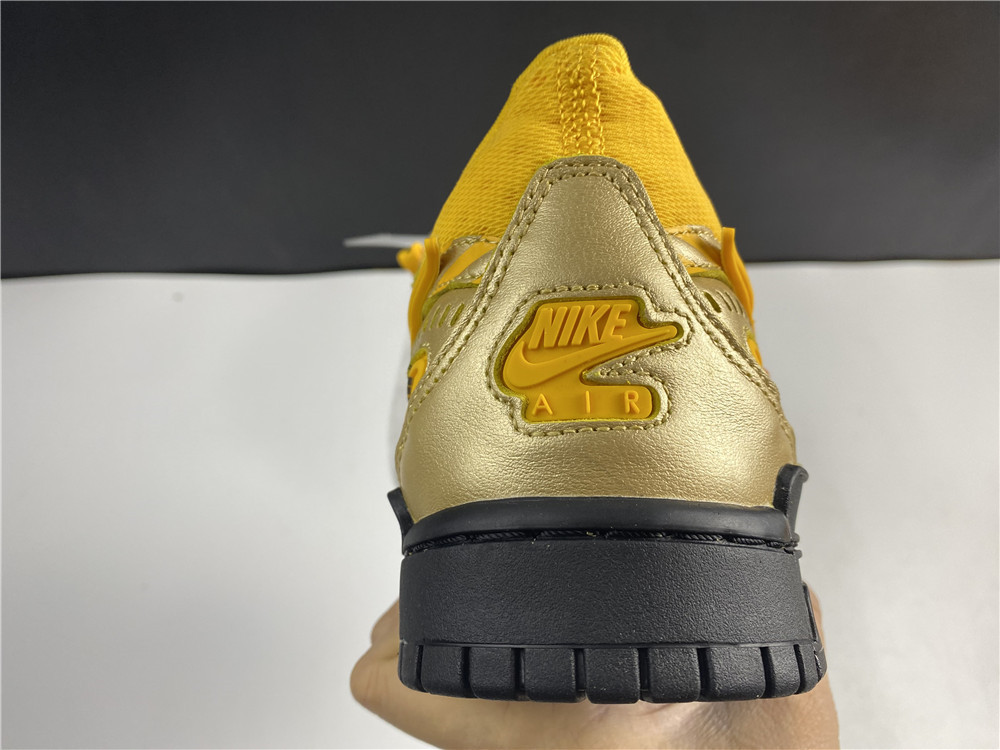 OFF-WHITE x Nike Air Rubber Dunk University Gold CU6015-100