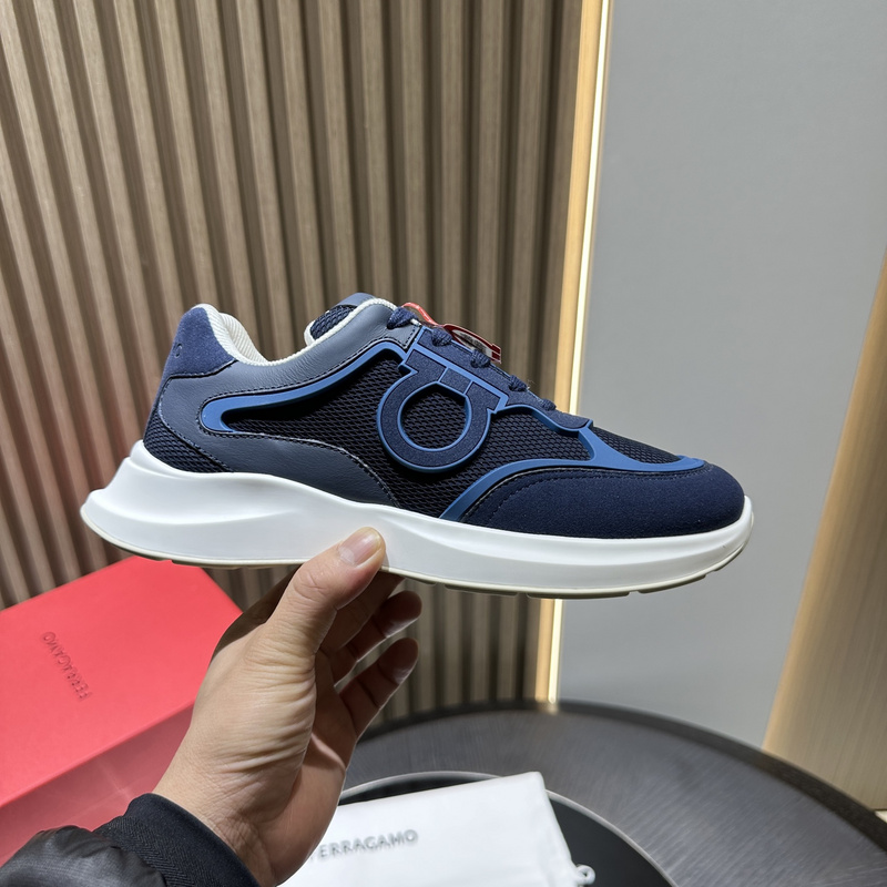 Ferragamo Gancini Ornament Sneakers