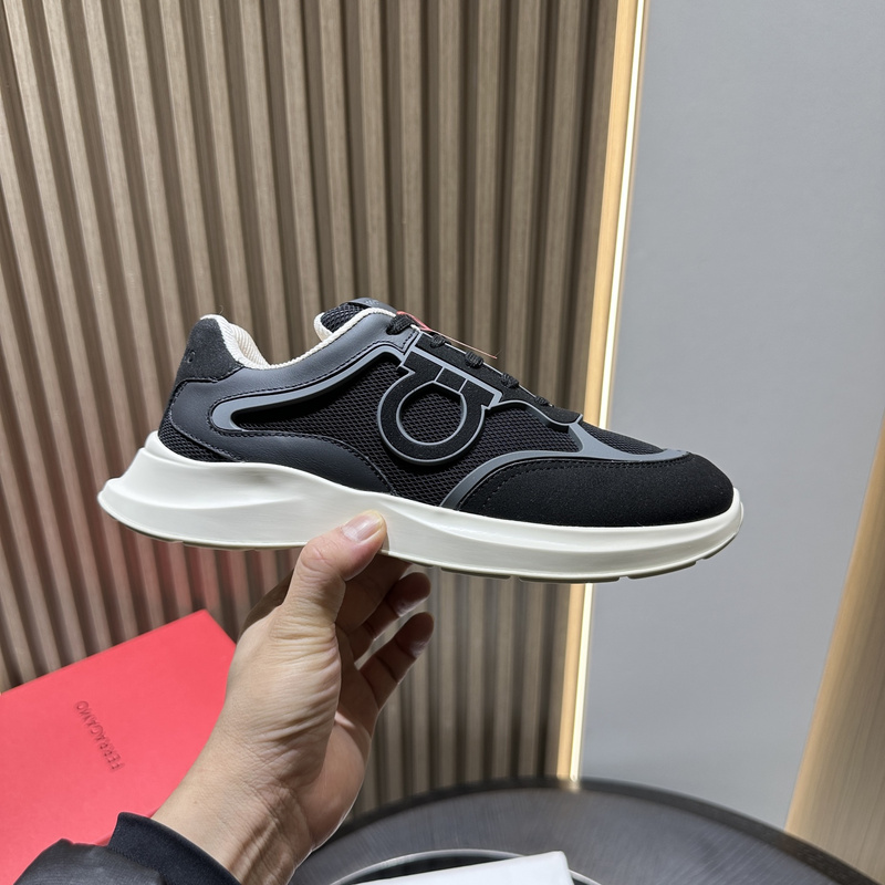 Ferragamo Gancini Ornament Sneakers