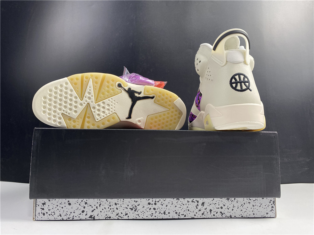 Jordan Air 6 Quai 54 - Purple