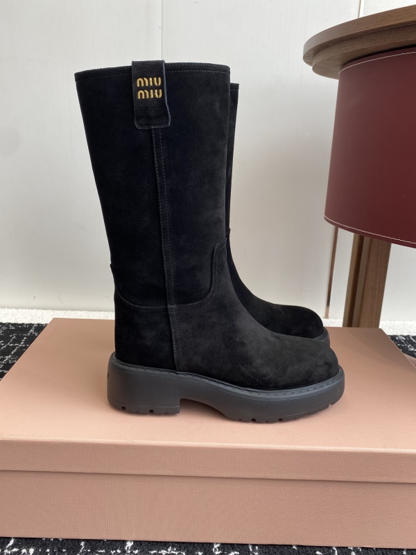 Black Stivaletti Scamosciato