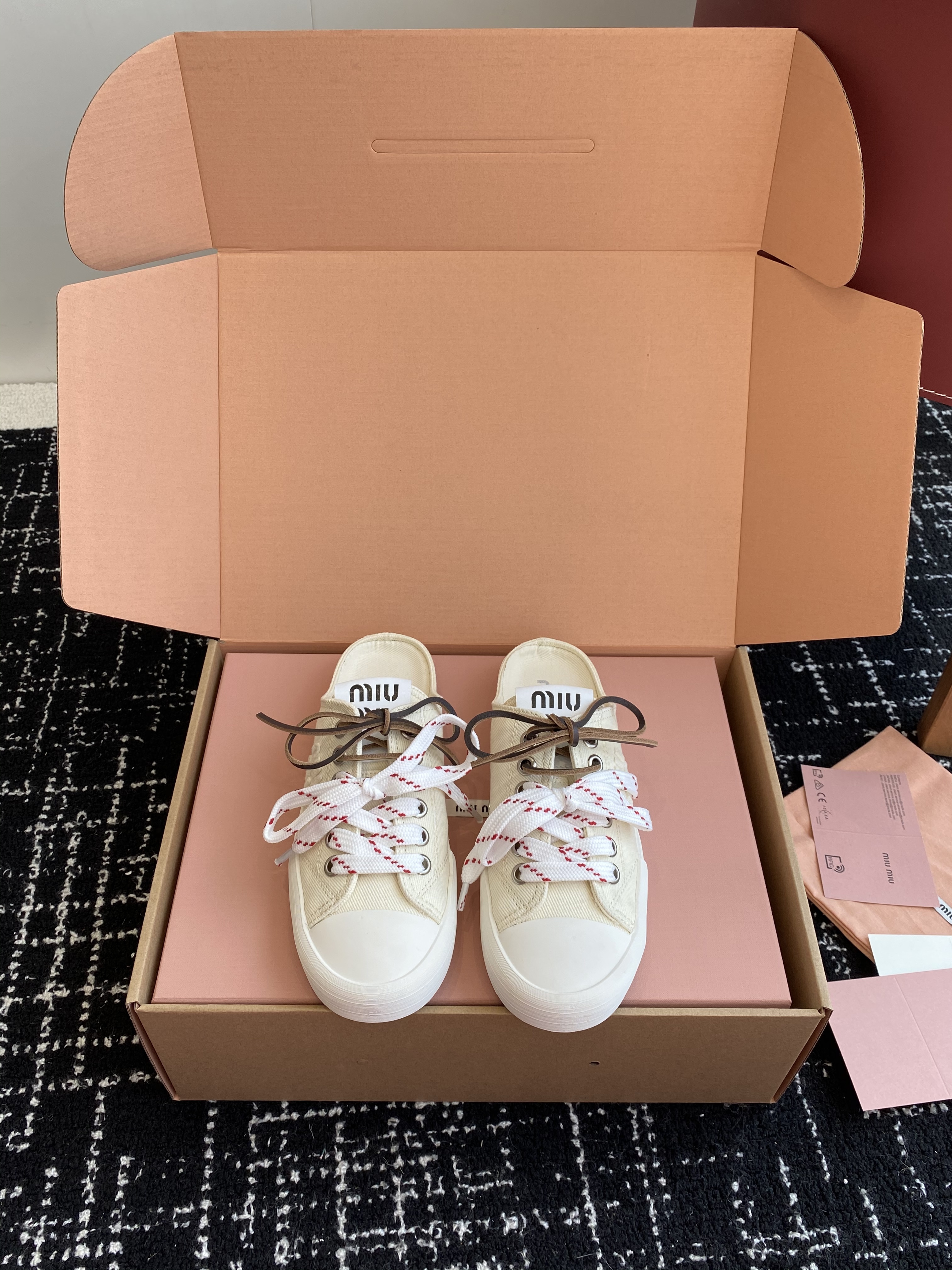 Washed Denim Sneakers