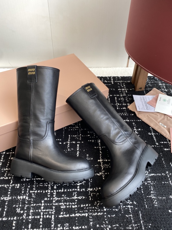 Black Leather Boots