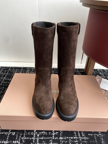 Suede Brown Boots
