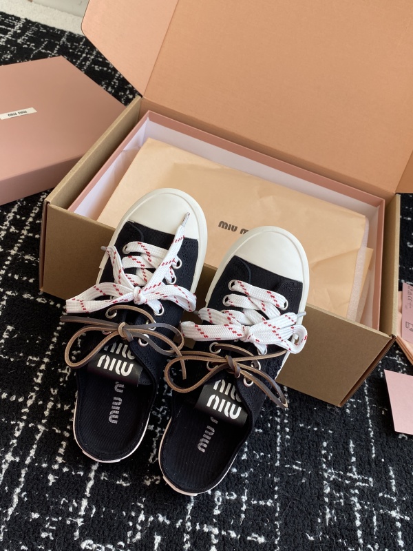 Black Washed Denim Sneakers