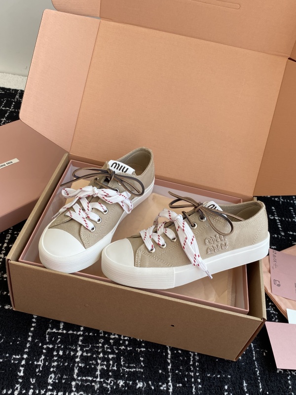 MiuMiu Canvas Shoes