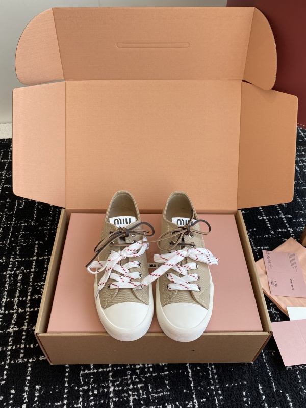 MiuMiu Canvas Shoes