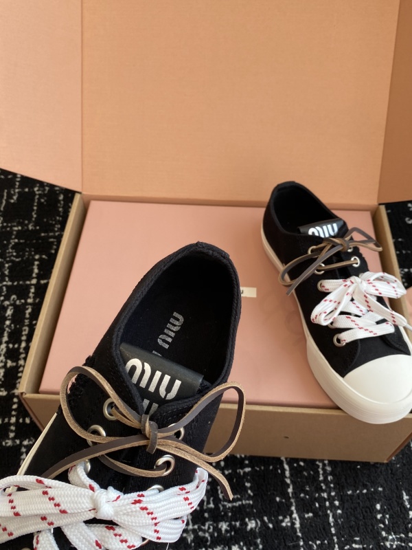 Black Washed Denim Sneakers