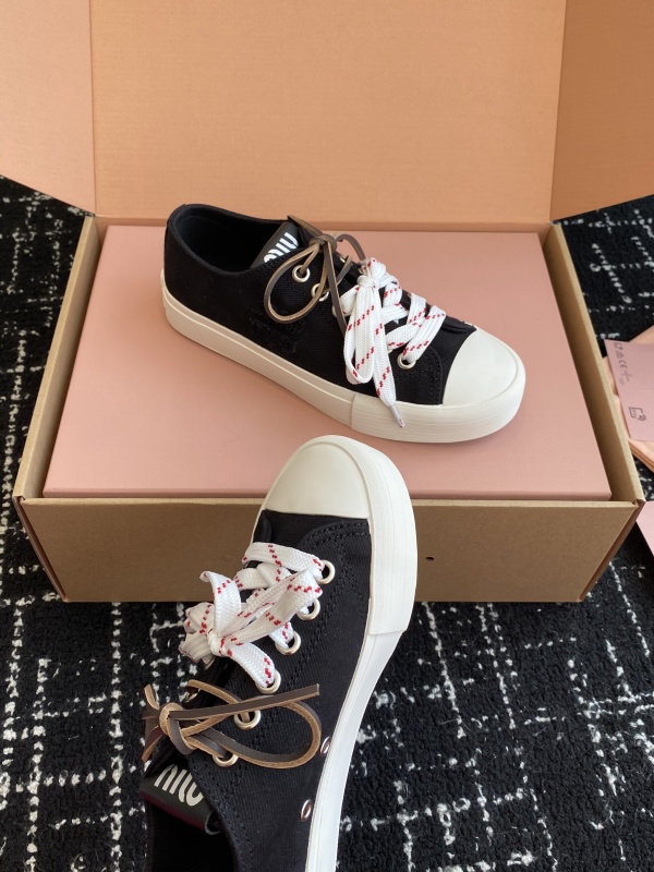 Black Washed Denim Sneakers