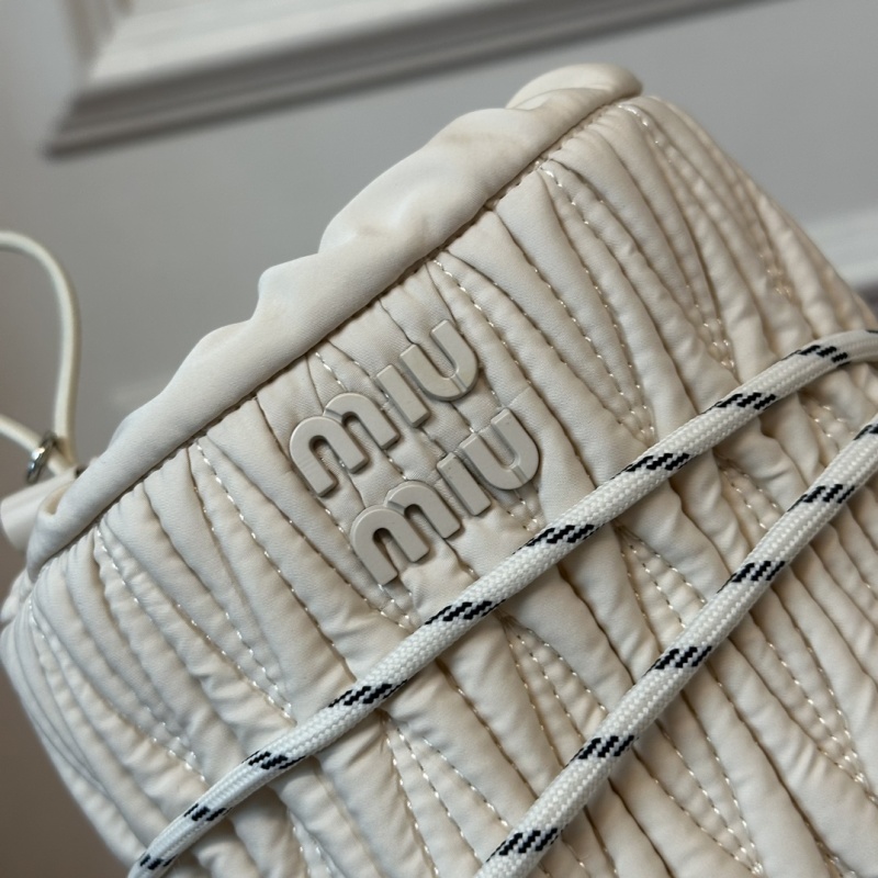 Miu Miu Recycled Nylon Après-ski Ankle Boots