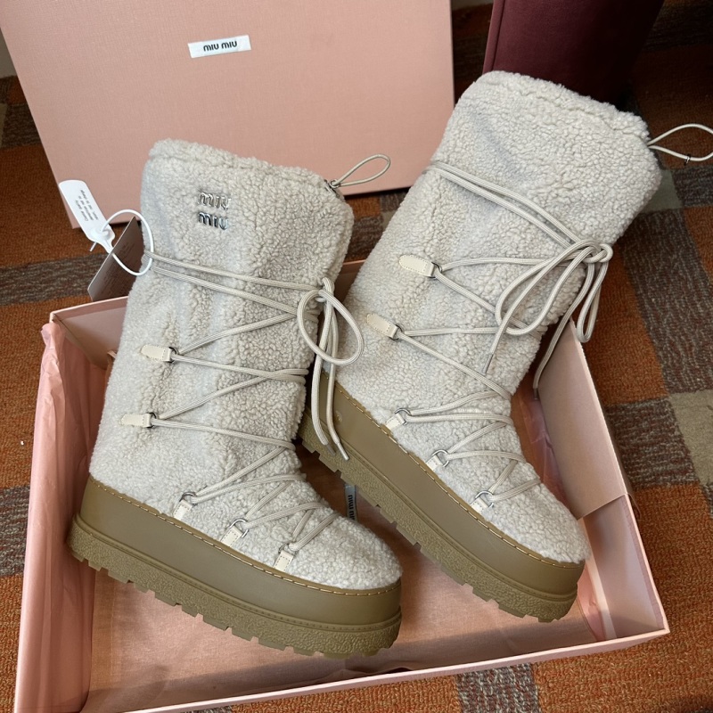 Miu Miu Leather Boots with Metal Hardware Accents ideas