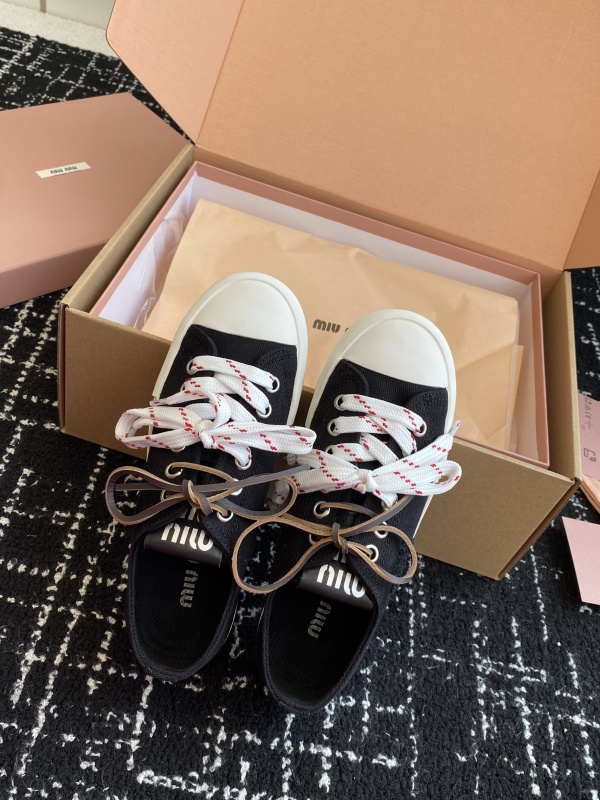 Black Washed Denim Sneakers