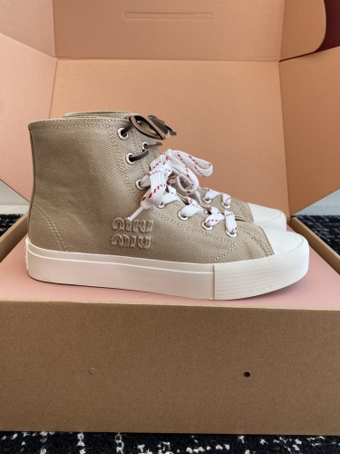 MiuMiu Canvas Shoes