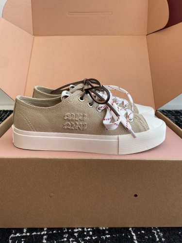 MiuMiu Canvas Shoes
