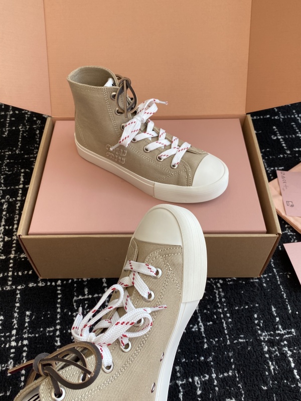 MiuMiu Canvas Shoes