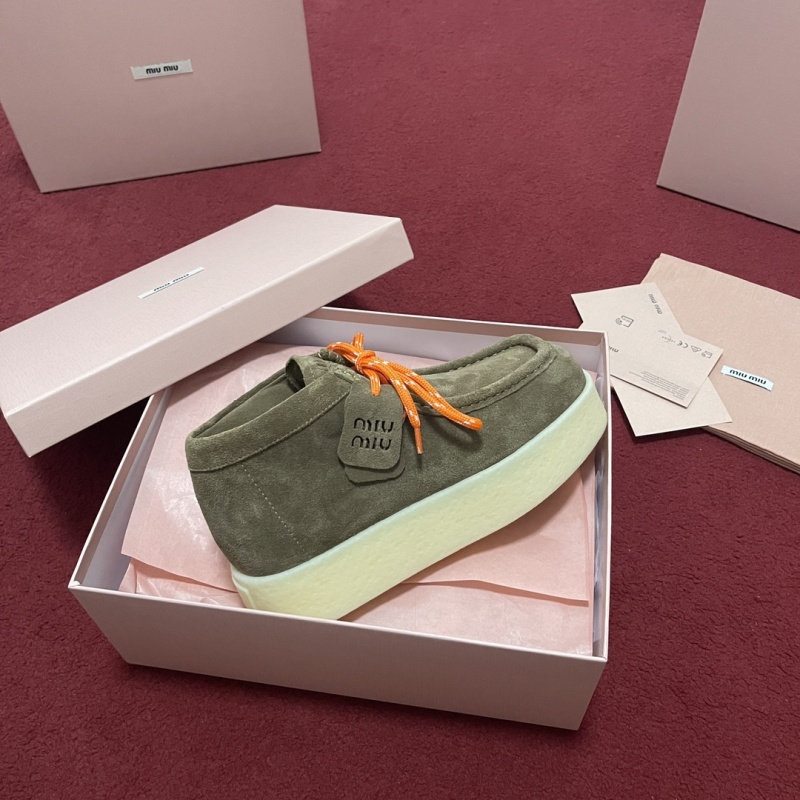 Miu Miu Suede Desert Boots