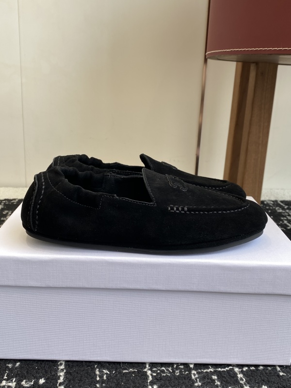 CELINE ADAM LOAFER IN SUEDE CALFSKIN