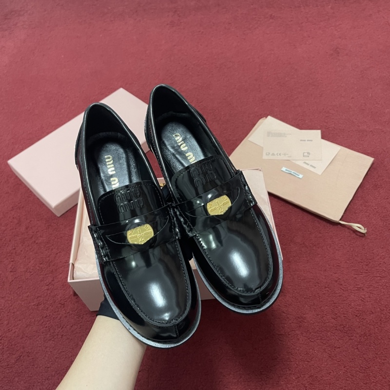 Miu Miu Penny Loafers
