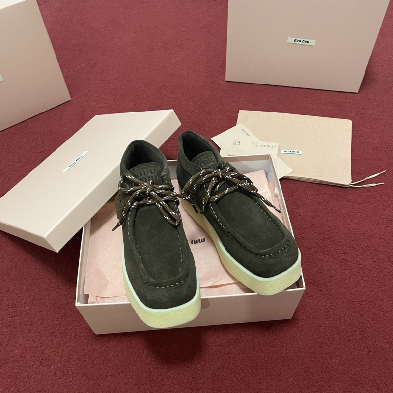 Miu Miu Suede Desert Boots